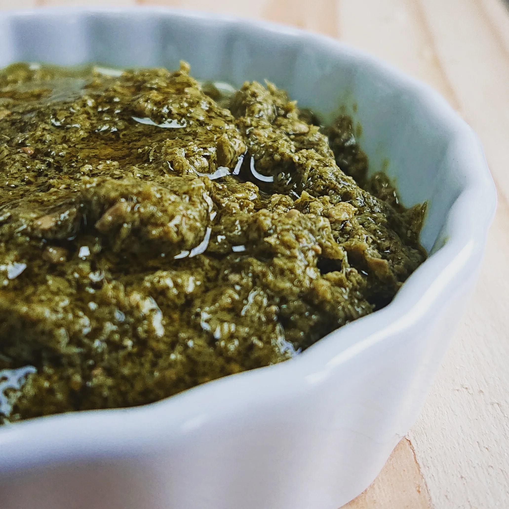 BBQ flavour cashew pesto